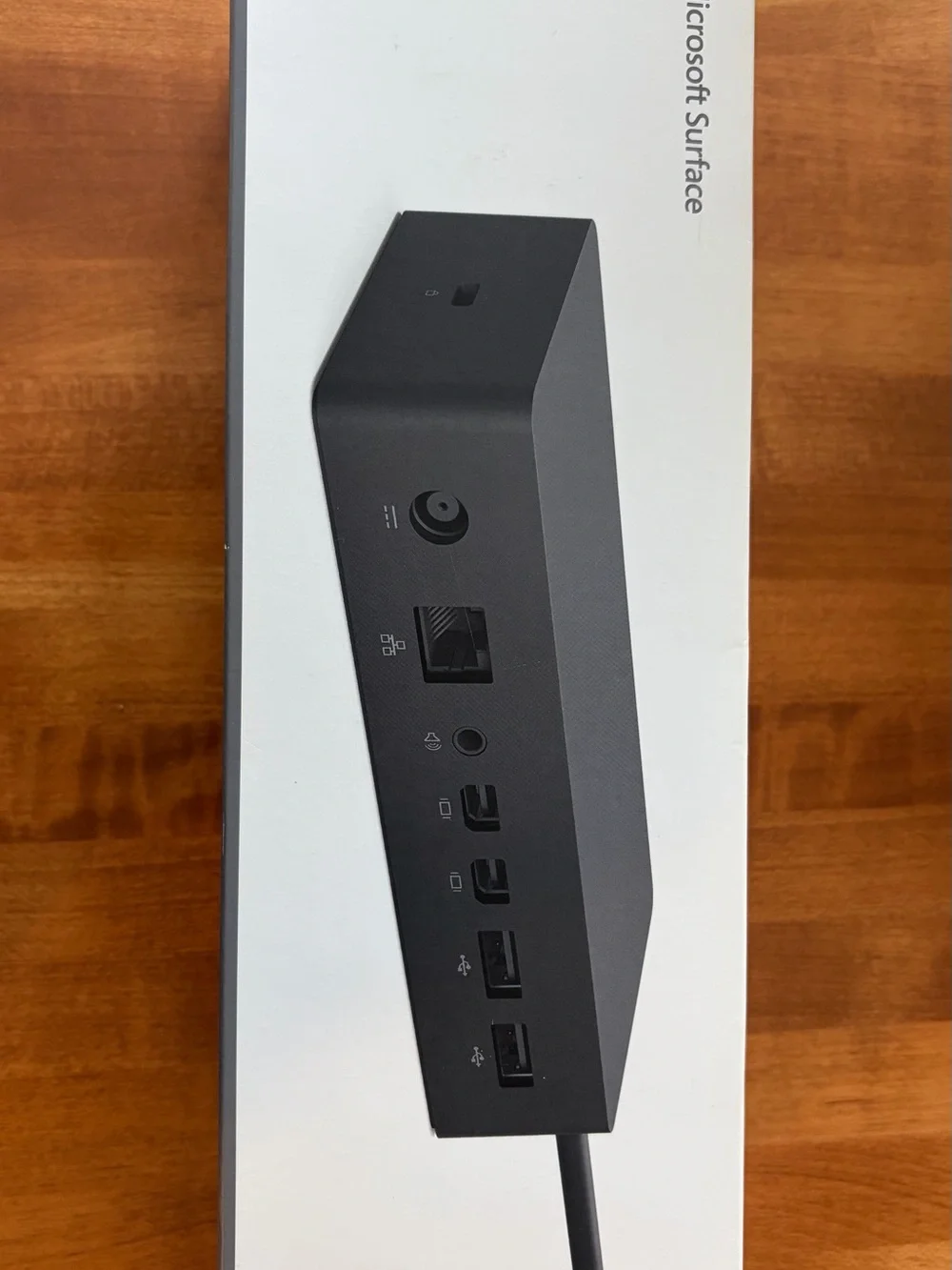 Microsoft Gray Accessory Box with Barcode Label